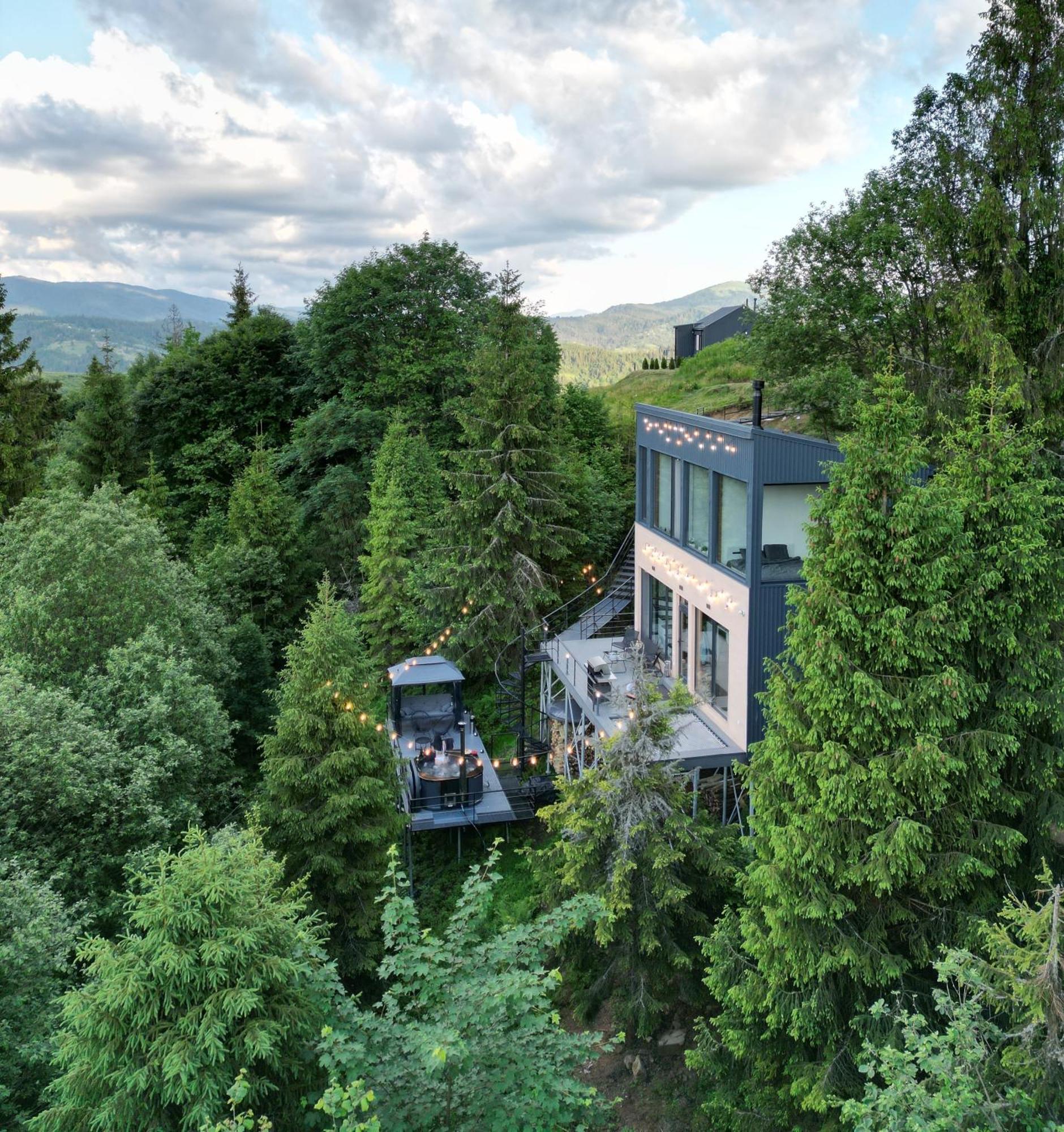 Vila Forest Hub Slavske Exteriér fotografie