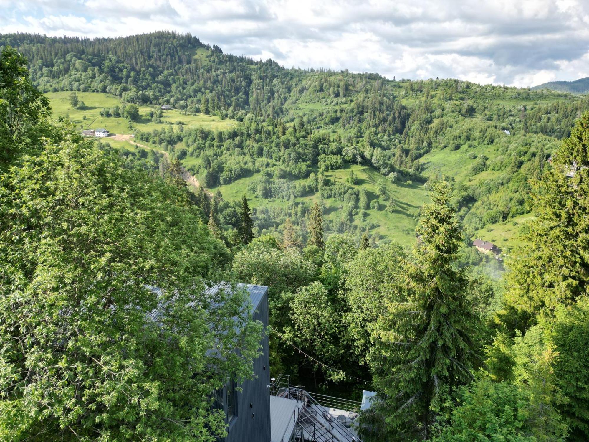 Vila Forest Hub Slavske Exteriér fotografie