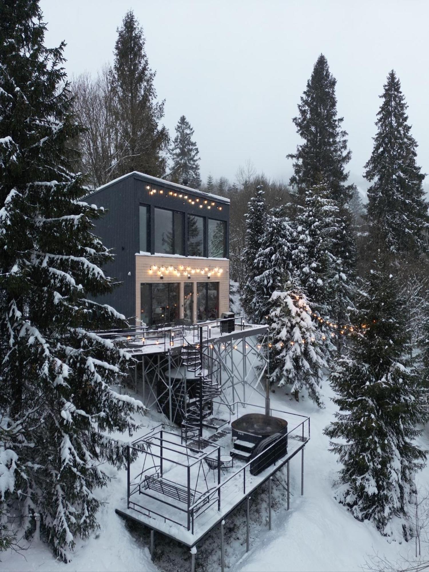 Forest Hub Slavske Exteriér fotografie
